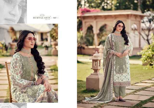 Mumtaz Arts Saaj Viscouse Cotton Dress Material (7 pcs Catalogue)