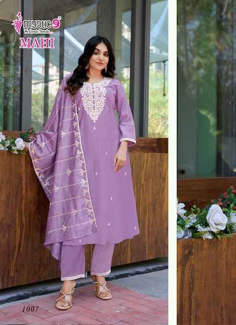 Mystic 9 Mahi Vol-1 Vertican Readymade Suit (8 pcs Catalogue)