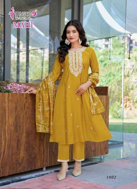 Mystic 9 Mahi Vol-1 Vertican Readymade Suit (8 pcs Catalogue)