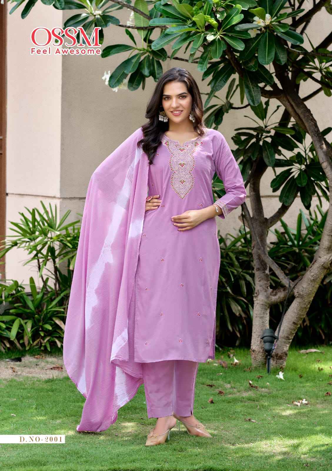 Ossm Mantra Vol-2 Cotton Readymade Suit (6 pcs Catalogue)