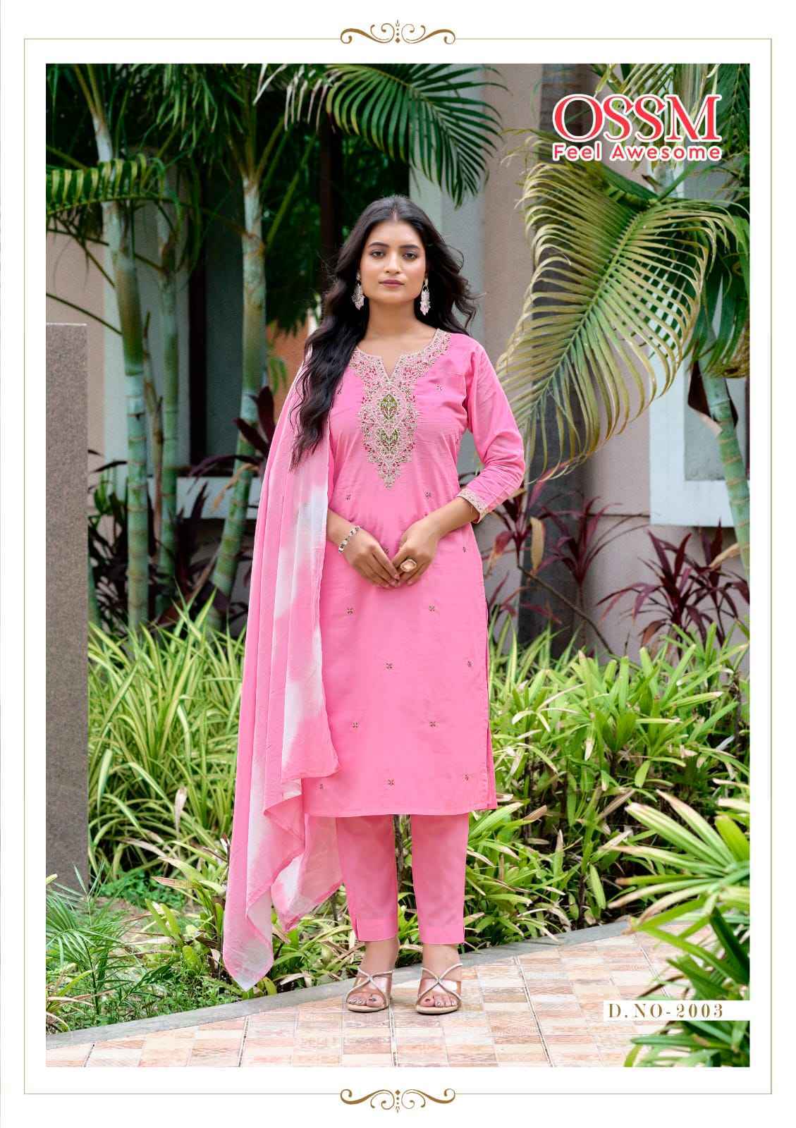 Ossm Mantra Vol-2 Cotton Readymade Suit (6 pcs Catalogue)