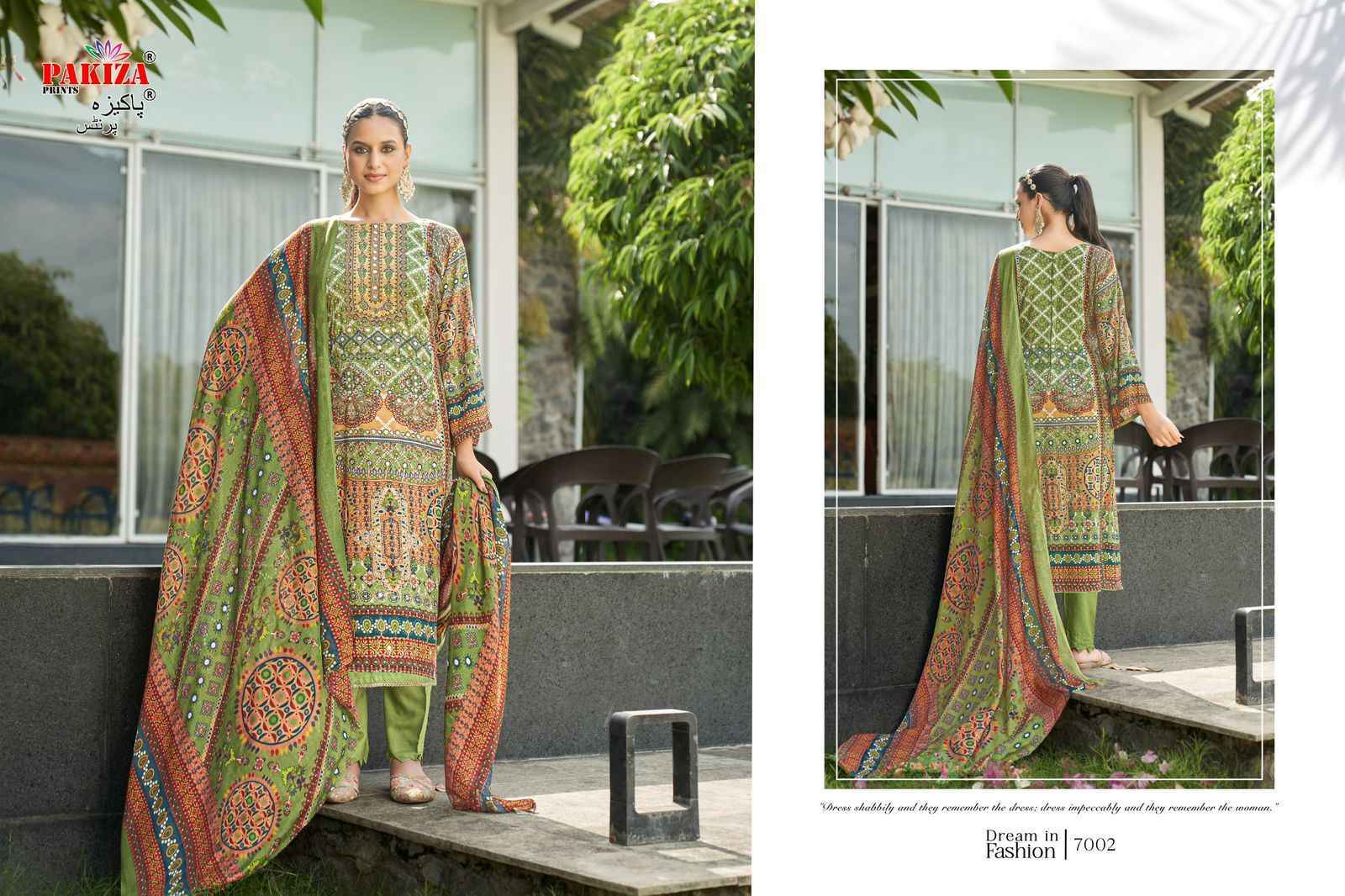 Pakiza Prints Nawazish Vol-7 Rayon Dress Material (4 pcs Catalogue)