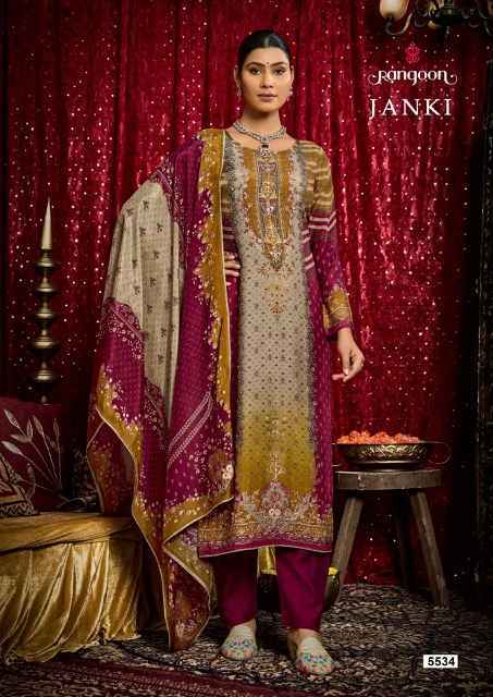 Rangoon Janki Musline Readymade Suit (4 pcs Catalogue)