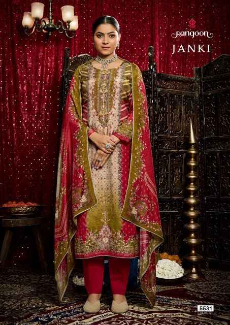 Rangoon Janki Musline Readymade Suit (4 pcs Catalogue)