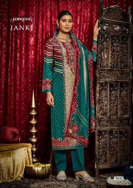 Rangoon Janki Musline Readymade Suit (4 pcs Catalogue)