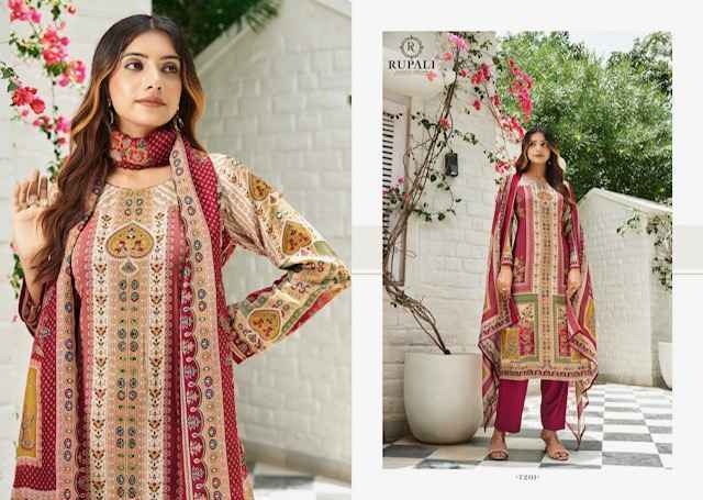 Rupali Fashion Anvika Viscouse Musline Dress Material (4 pcs Catalogue)
