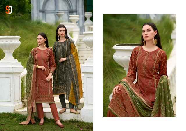 Shraddha Designer Bin Saeed Vol-15 Cotton Dress Material (6 pcs Cataloge)