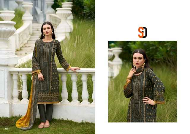 Shraddha Designer Bin Saeed Vol-15 Cotton Dress Material (6 pcs Cataloge)