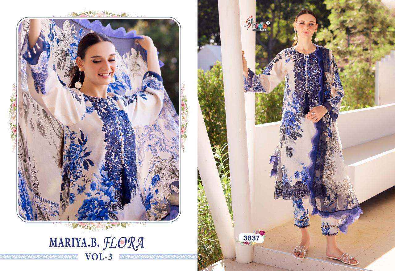 Shree Fabs Mariya B Flora-3 Cotton Dress Material (6 pcs Catalogue)
