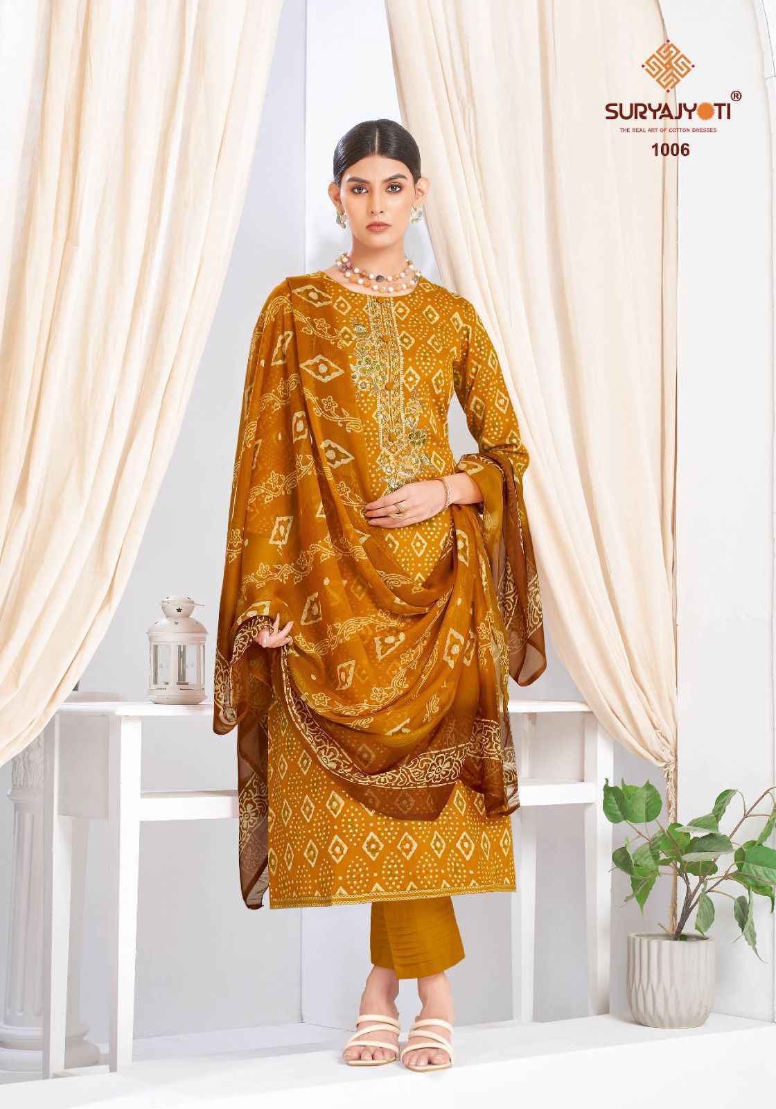 Suryajyoti Kalpana Vol-1 Jam Satin Dress Material (6 pcs Catalogue)