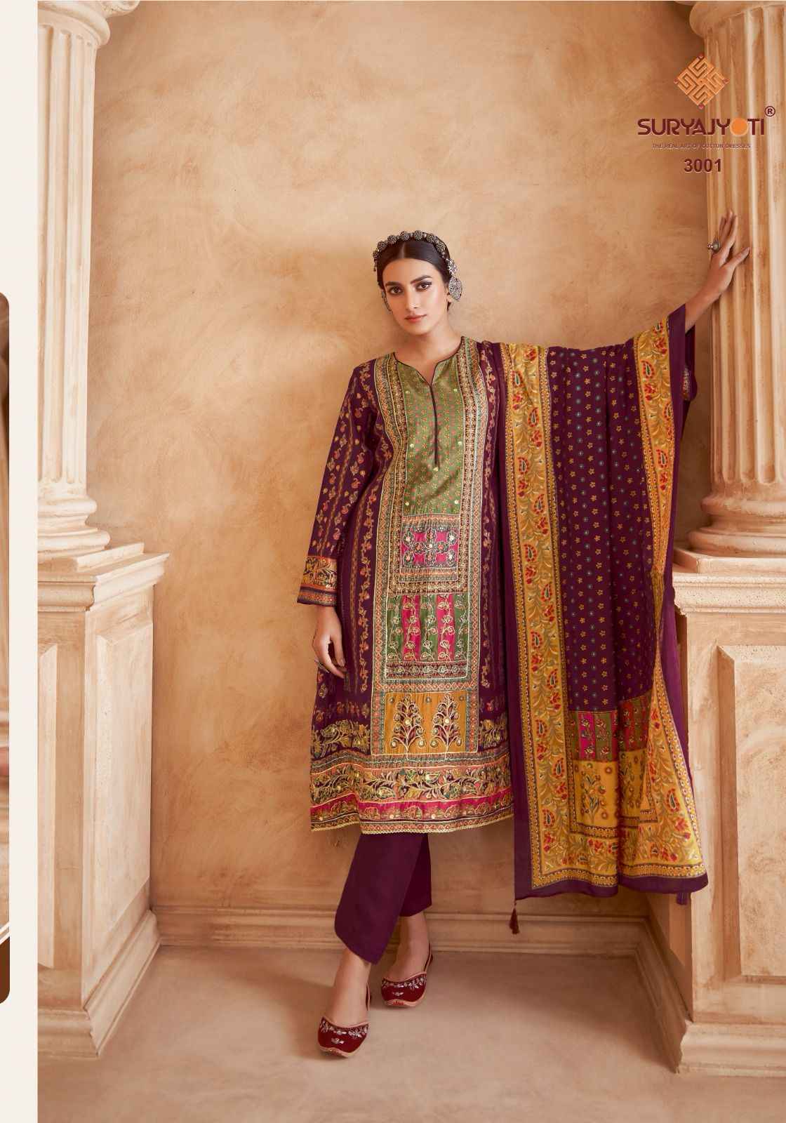 Suryajyoti Kanchan Vol-3 Modal Dress Material (6 pcs Catalogue)