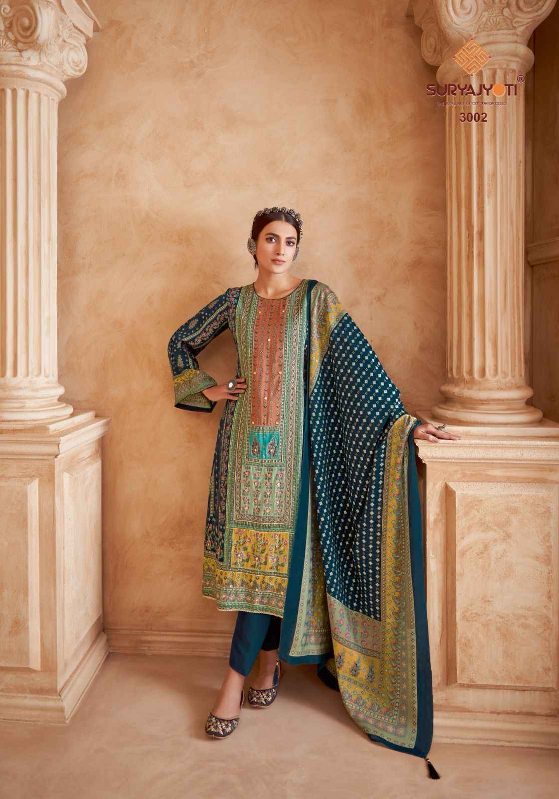 Suryajyoti Kanchan Vol-3 Modal Dress Material (6 pcs Catalogue)