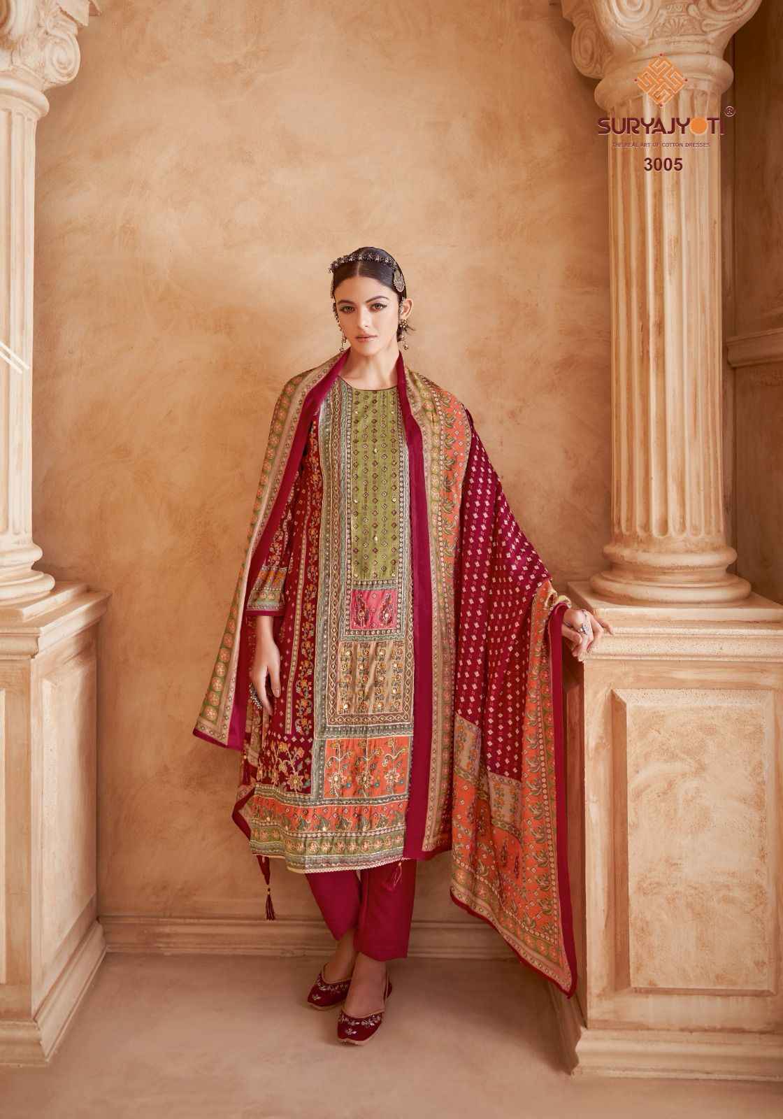 Suryajyoti Kanchan Vol-3 Modal Dress Material (6 pcs Catalogue)