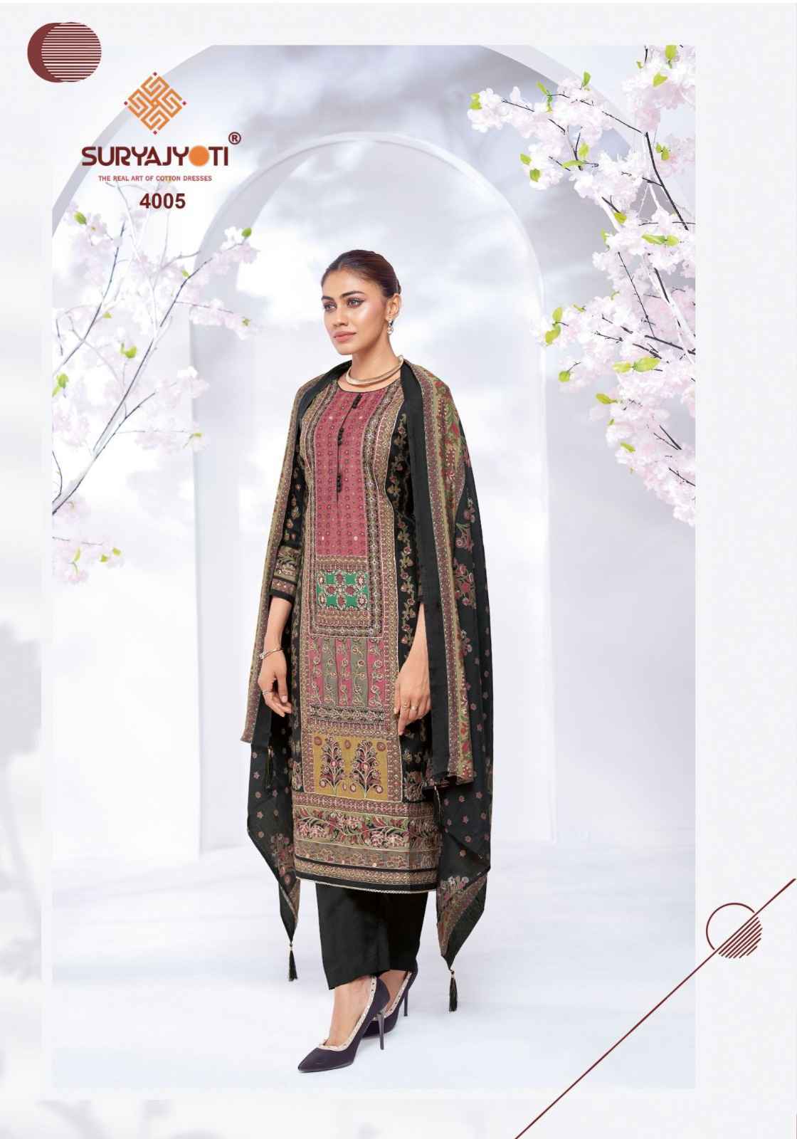 Suryajyoti Kanchan Vol-4 Modal Dress Material (6 pcs Catalogue)