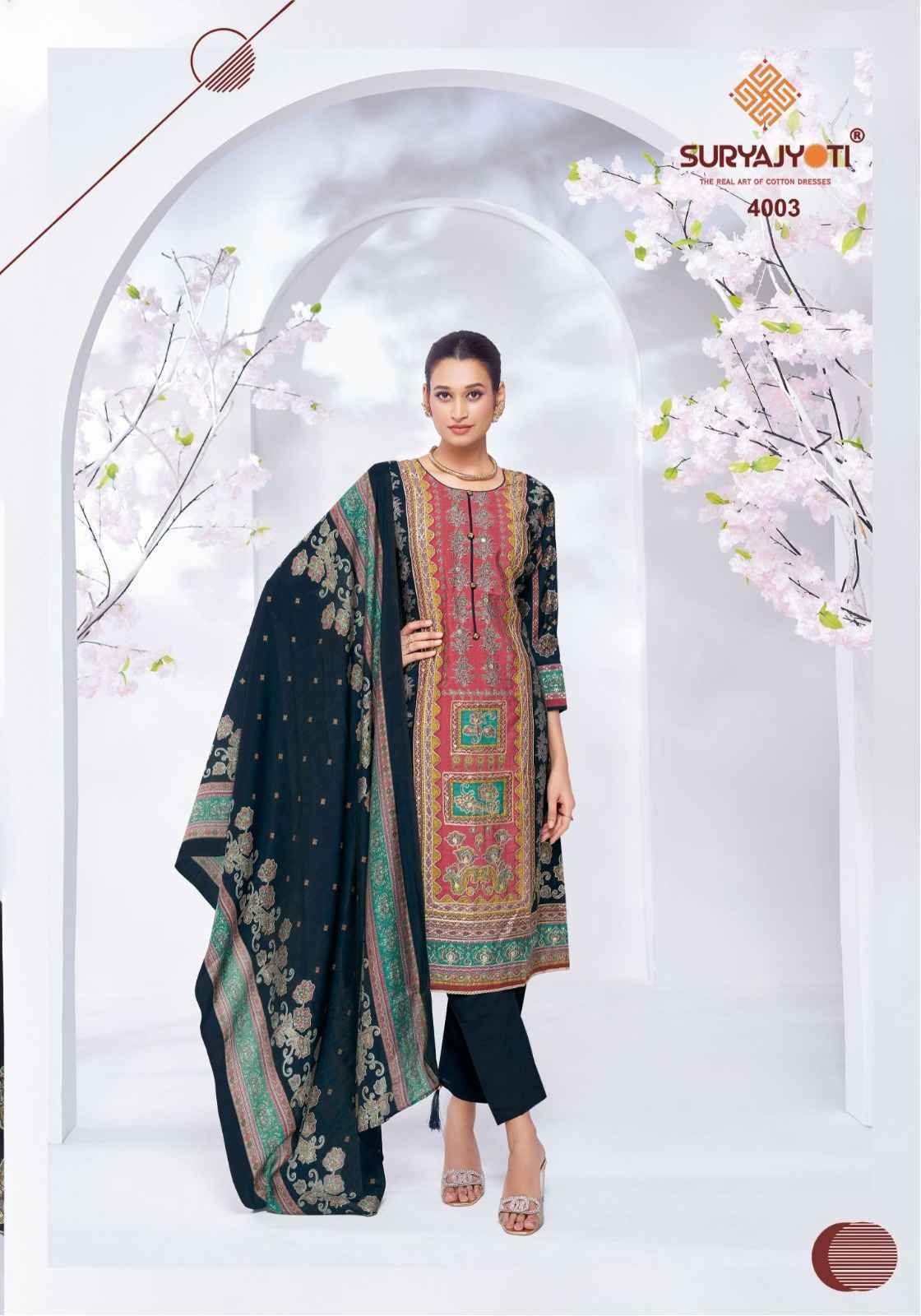 Suryajyoti Kanchan Vol-4 Modal Dress Material (6 pcs Catalogue)