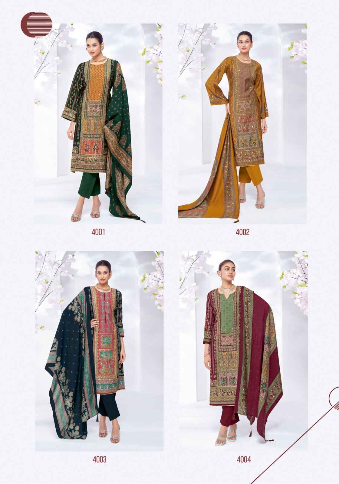 Suryajyoti Kanchan Vol-4 Modal Dress Material (6 pcs Catalogue)