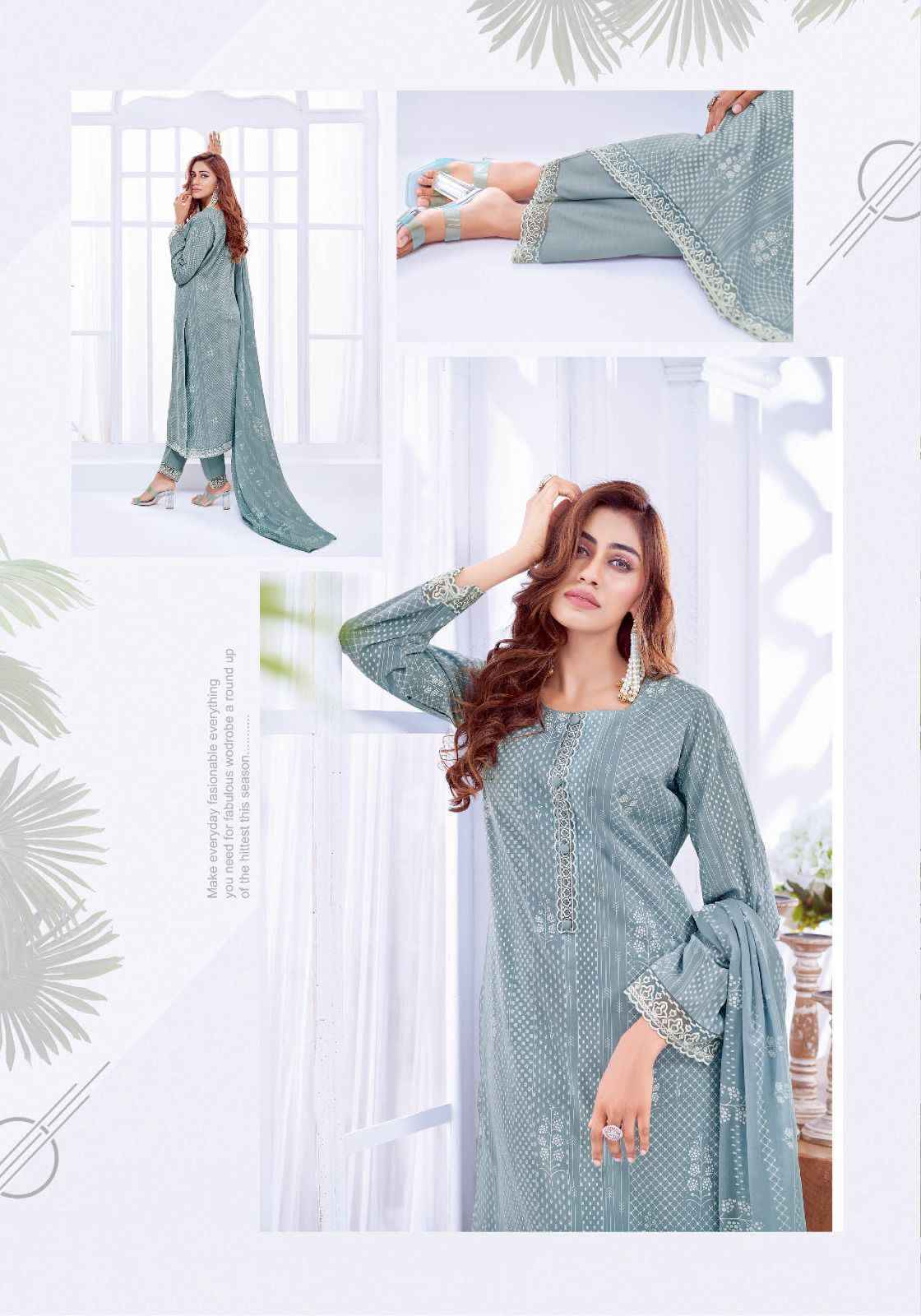 Suryajyoti Kashvi Vol-1 Cambric Cotton Dress Material (6 Pc Catalouge)