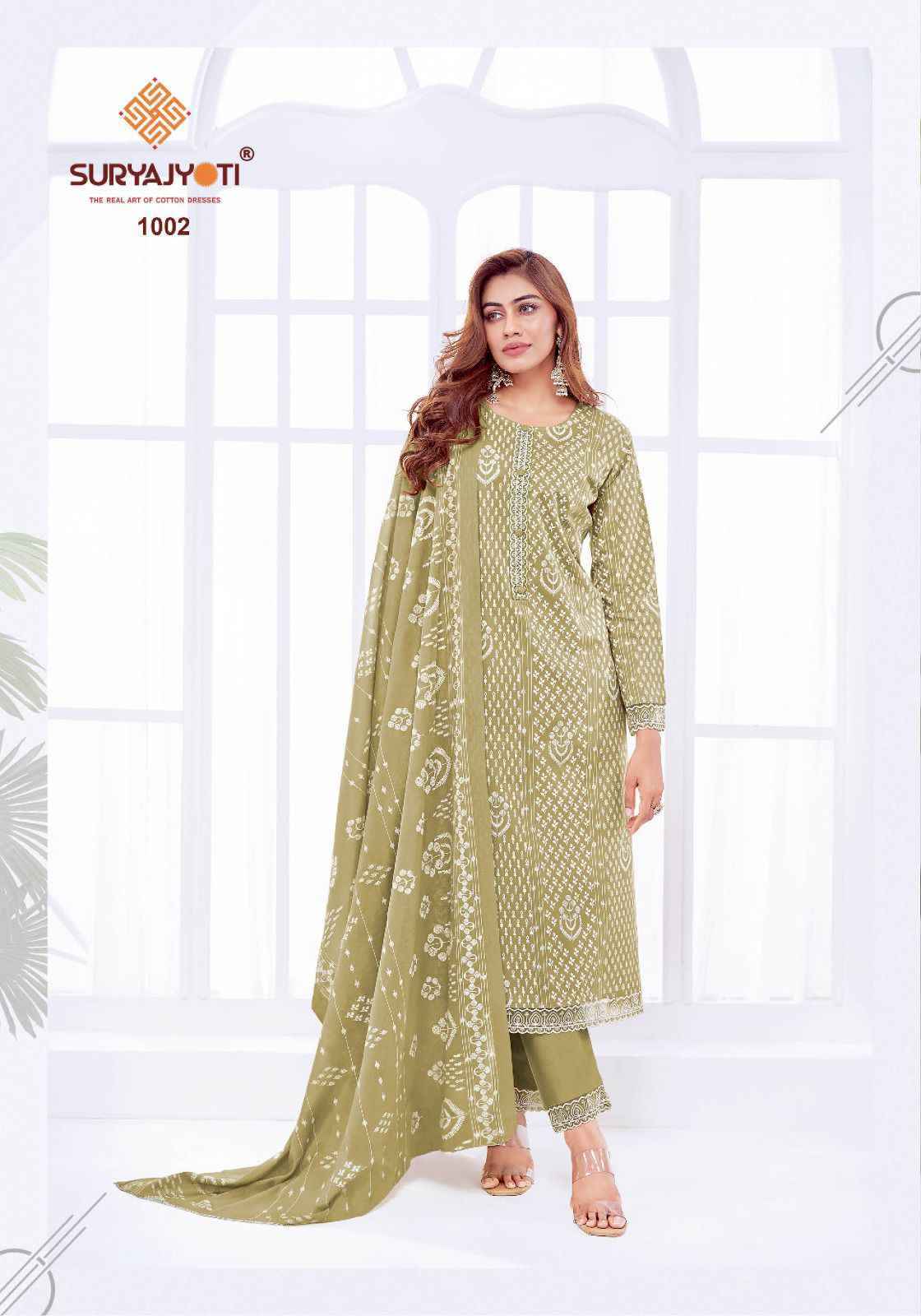 Suryajyoti Kashvi Vol-1 Cambric Cotton Dress Material (6 Pc Catalouge)