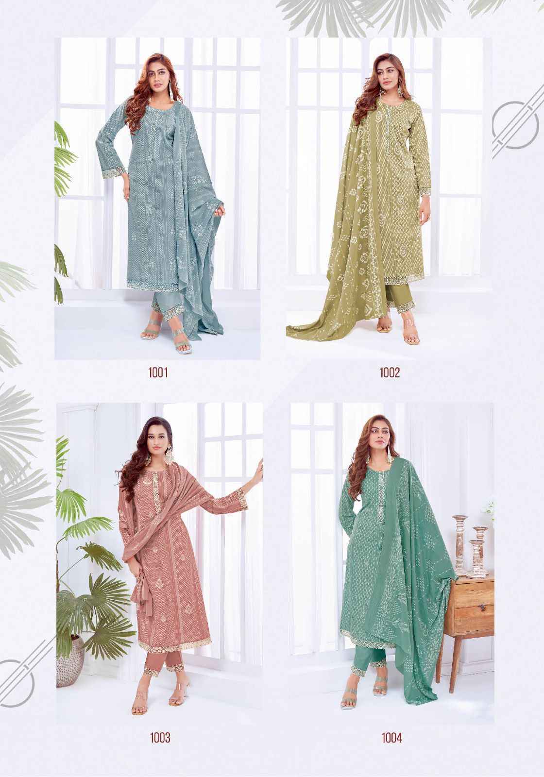 Suryajyoti Kashvi Vol-1 Cambric Cotton Dress Material (6 Pc Catalouge)