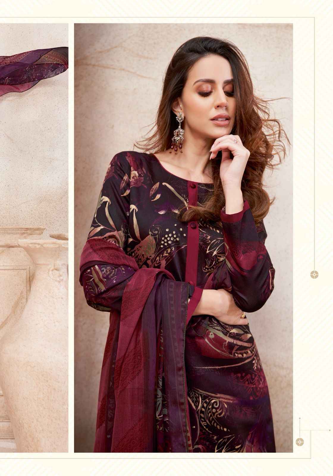 Suryajyoti Naishaa Vol-47 Jam Satin Dress Material (10 pcs Catalogue)