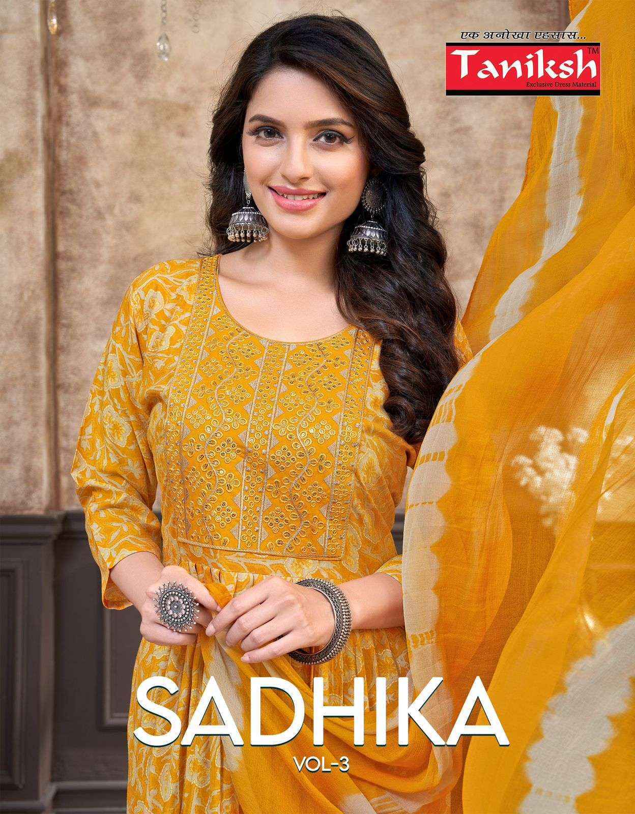 Taniksh Sadhika Vol-3 Rayon Readymade Suit (8 pcs Catalogue)