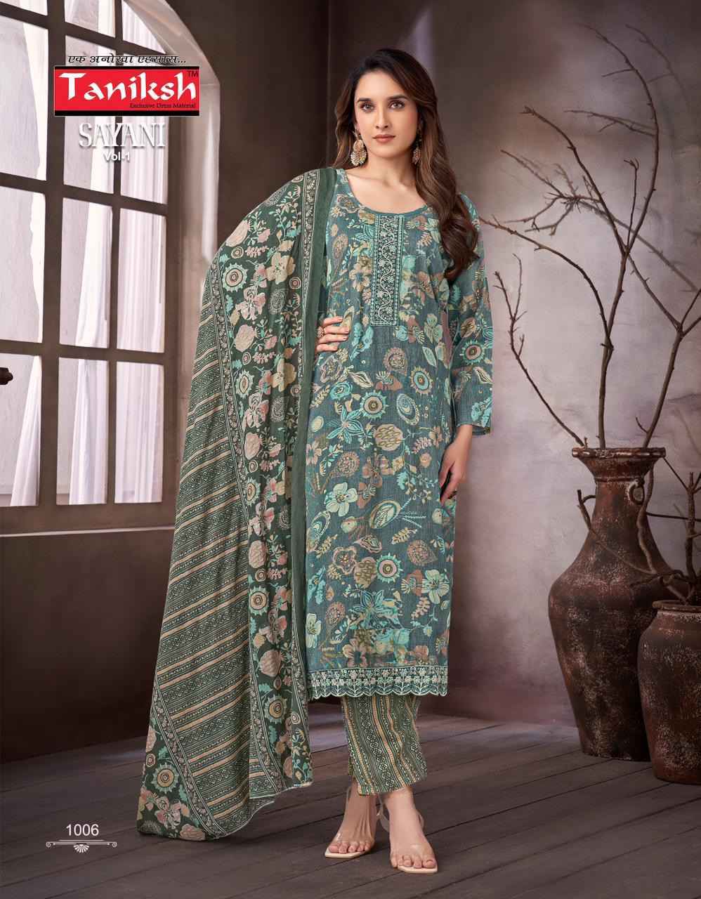 Taniksh Sayani Vol-1 Viscouse Readymade Suit (8 pcs Catalogue)