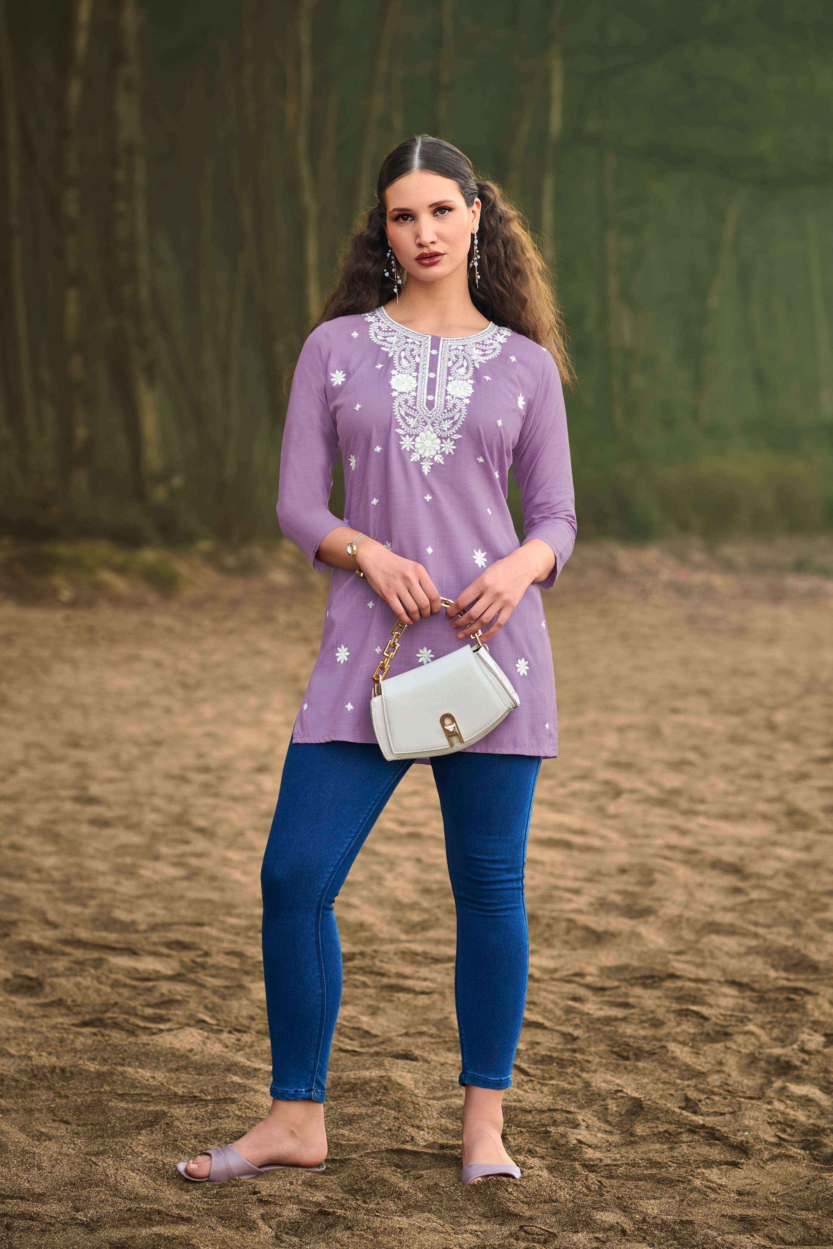 Tips & Tops Colors Vol-6 Heavy Rayon Kurti (06 Pc Catalog)