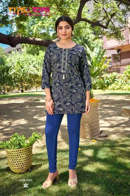 Tips & Tops Cotton Candy Vol-7 Cotton Kurti (8 pcs Catalogue)