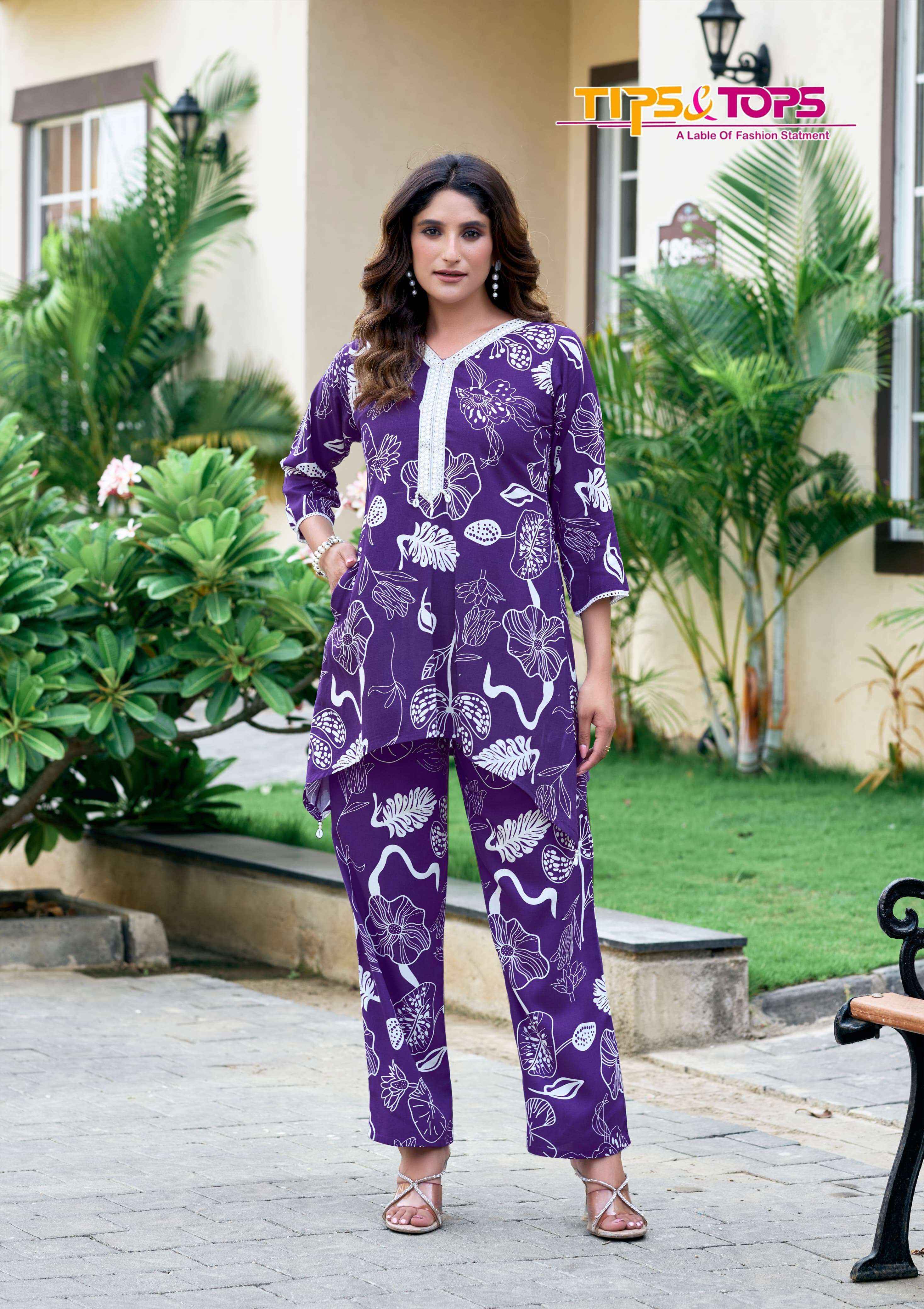 Tips & Tops Lifestyle Vol 2 Rayon Co ord set 6 pcs Catalogue