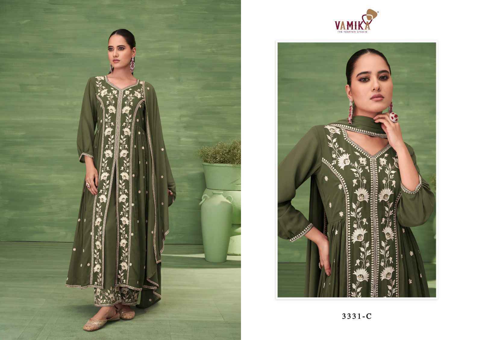 Vamika Ashima Vol-1 Readymade Georgette Dress (5 pcs Catalogue)