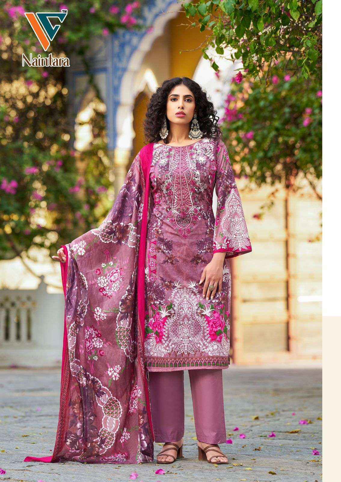 Vandana Creation Naintara Vol-1 Cotton Dress Material (8 pcs Catalogue)