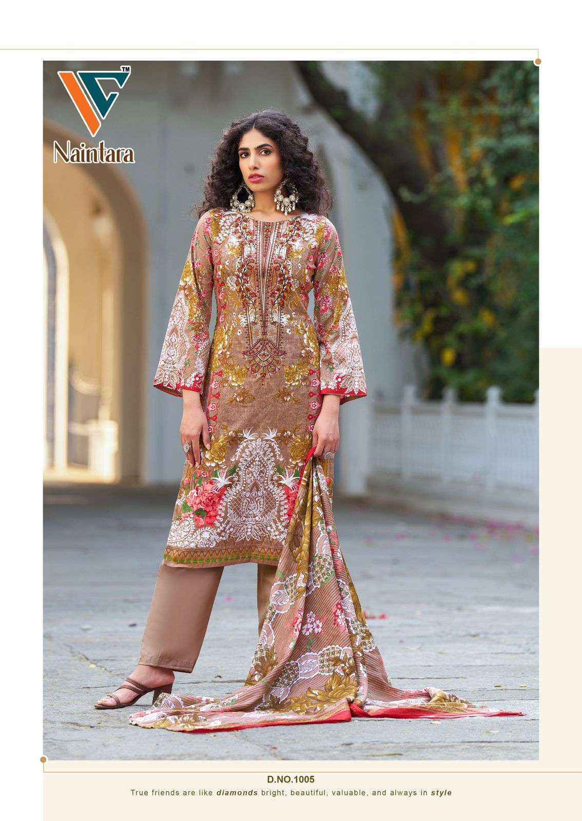 Vandana Creation Naintara Vol-1 Cotton Dress Material (8 pcs Catalogue)