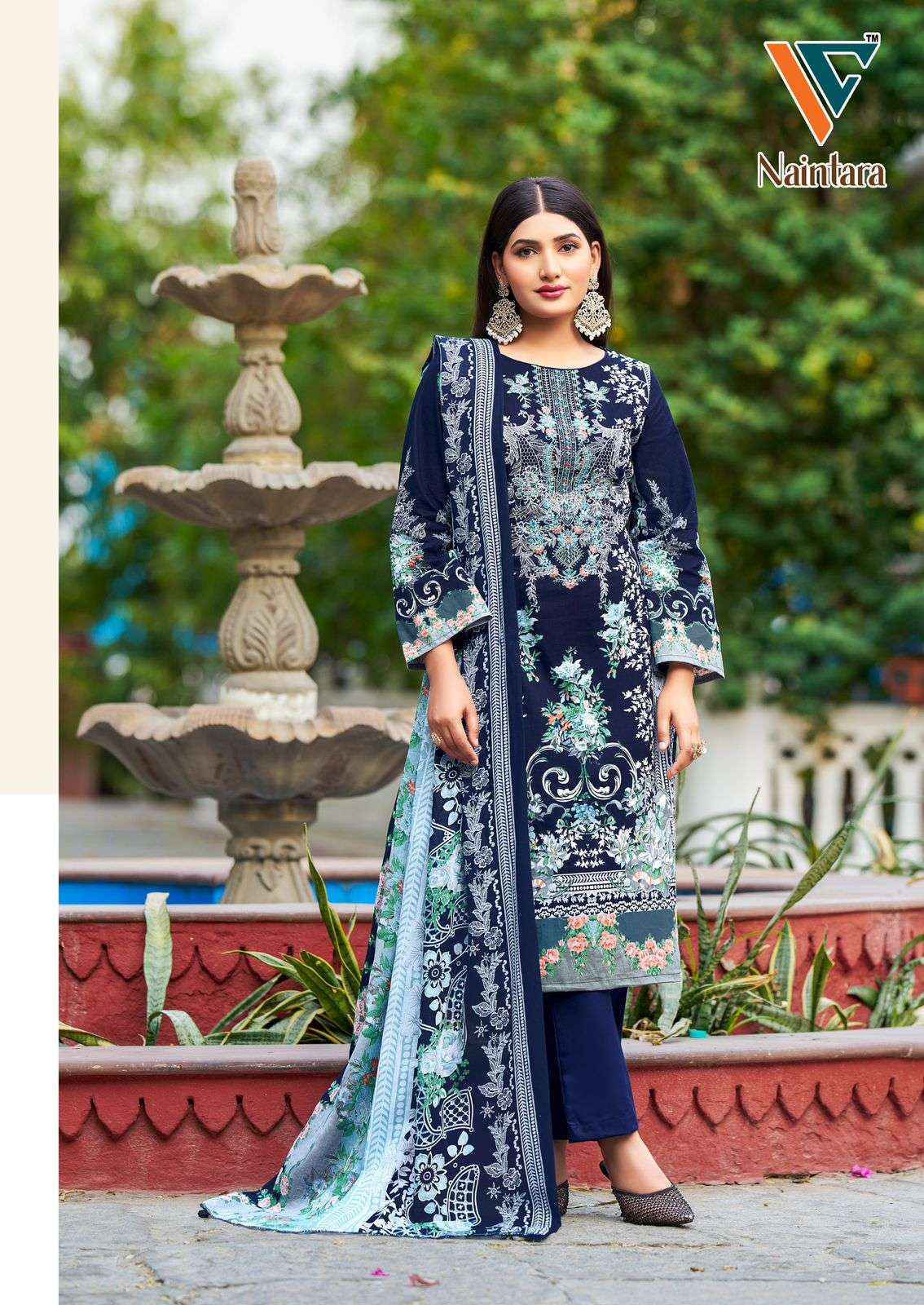 Vandana Creation Naintara Vol-1 Cotton Dress Material (8 pcs Catalogue)