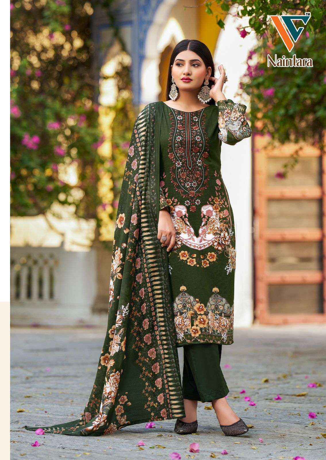 Vandana Creation Naintara Vol-1 Cotton Dress Material (8 pcs Catalogue)
