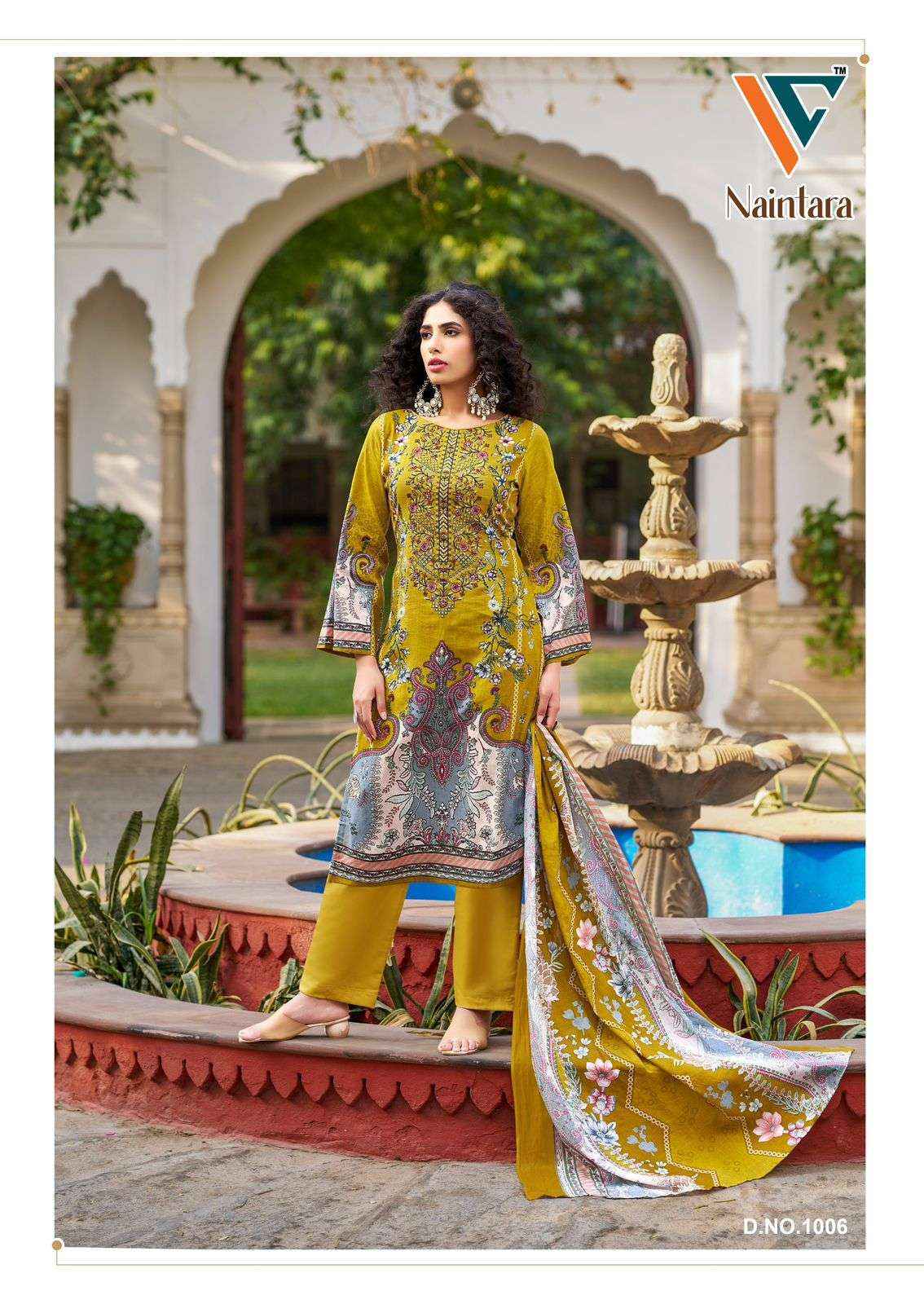 Vandana Creation Naintara Vol-1 Cotton Dress Material (8 pcs Catalogue)