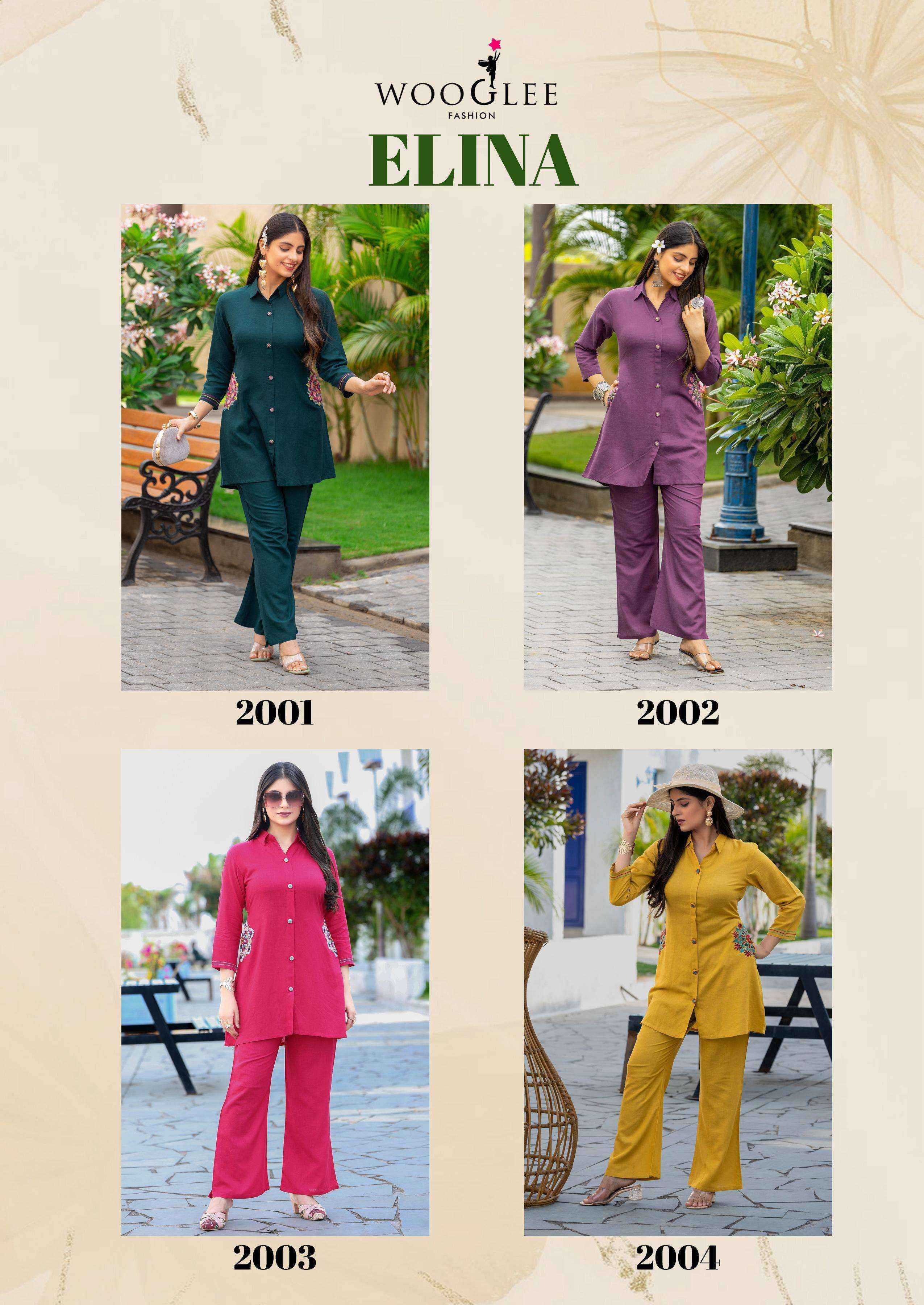 Woodee Elina Cotton Top With Bottom (4 pcs Catalogue)