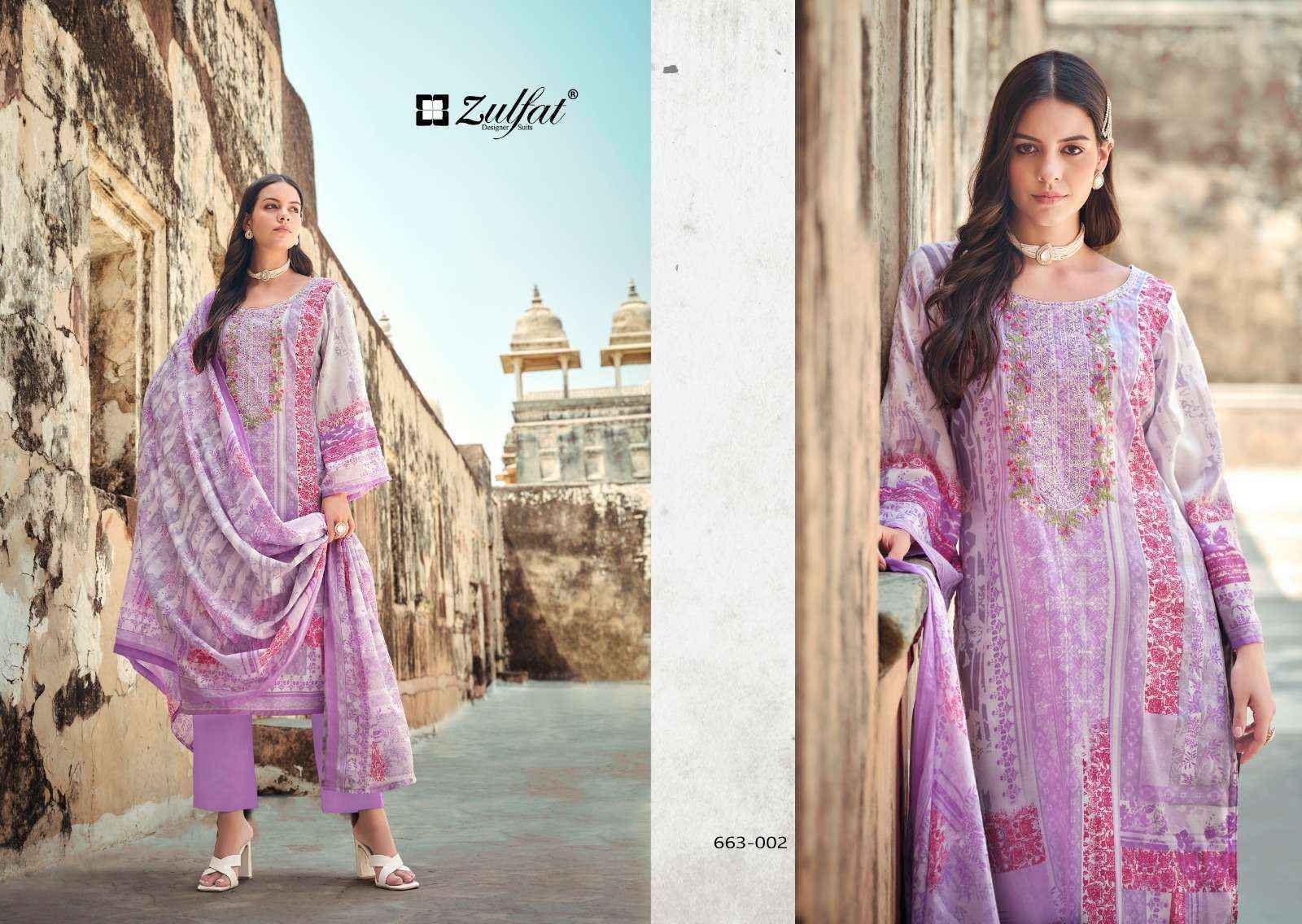 Zulfat Gulnaaz Vol-5 Cotton Dress Material (8 pcs Catalogue)