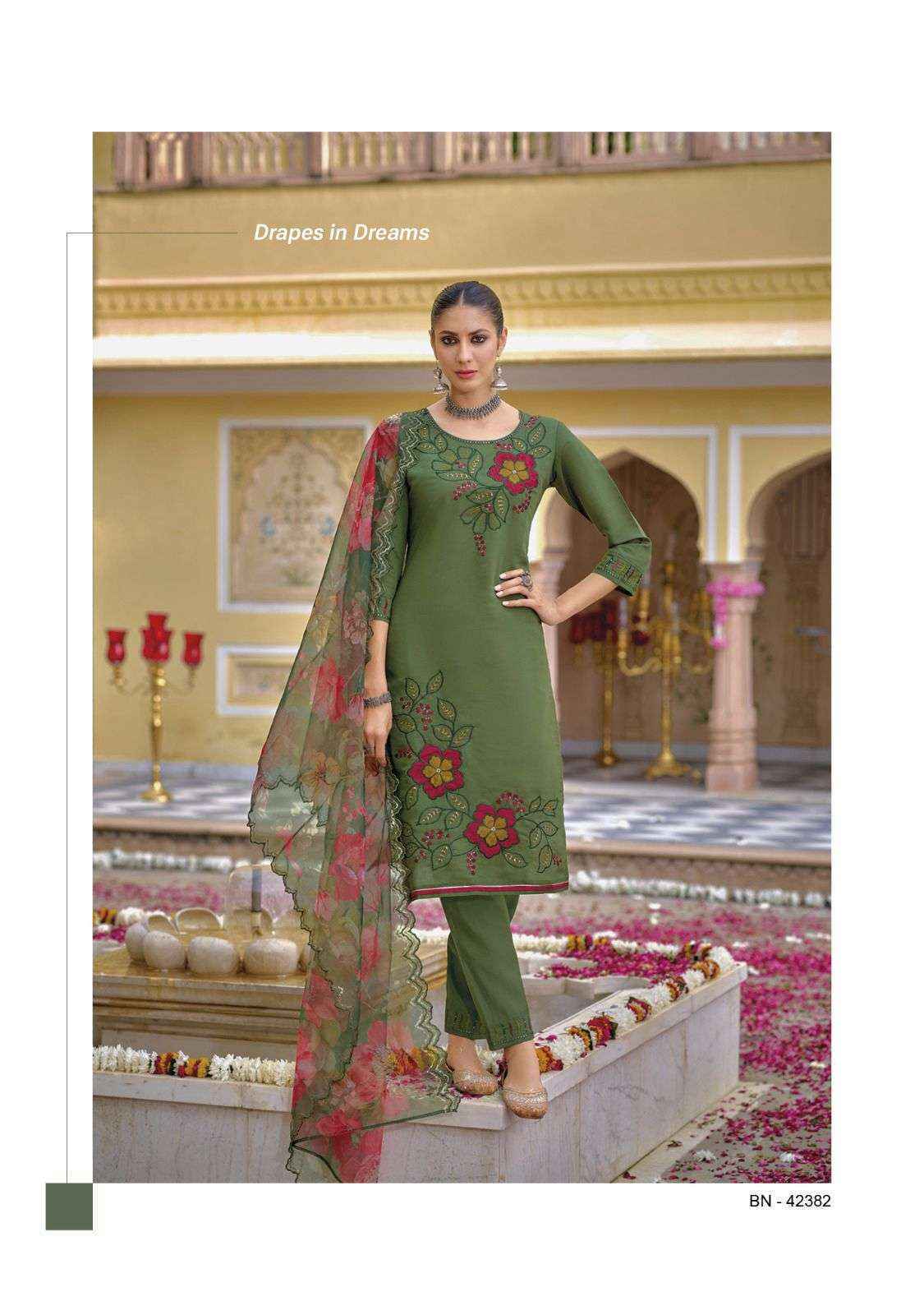 Kailee Fashion Boondi Vol-3 Viscose Silk Readymade Suit (6 pcs Catalogue)