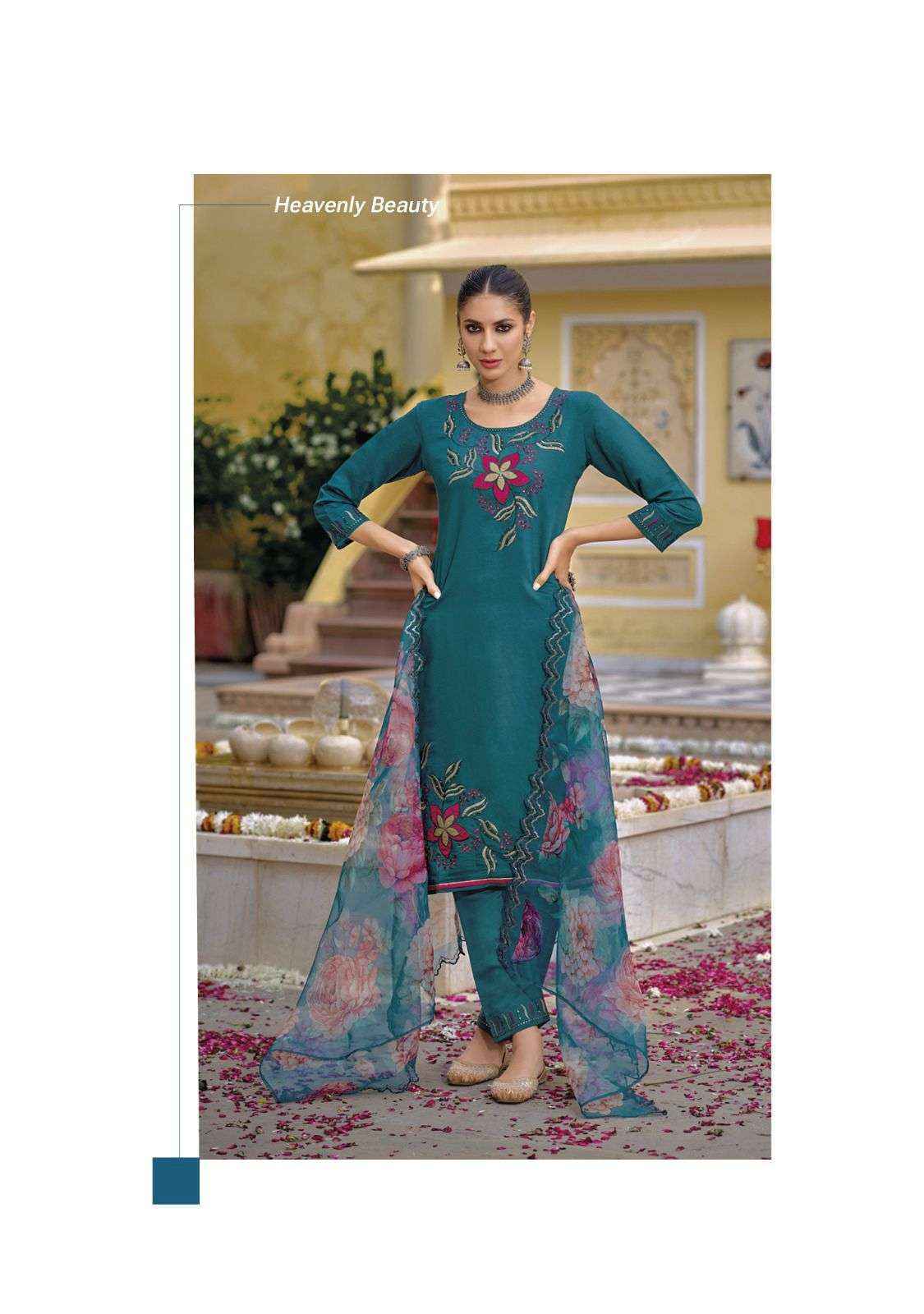 Kailee Fashion Boondi Vol-3 Viscose Silk Readymade Suit (6 pcs Catalogue)