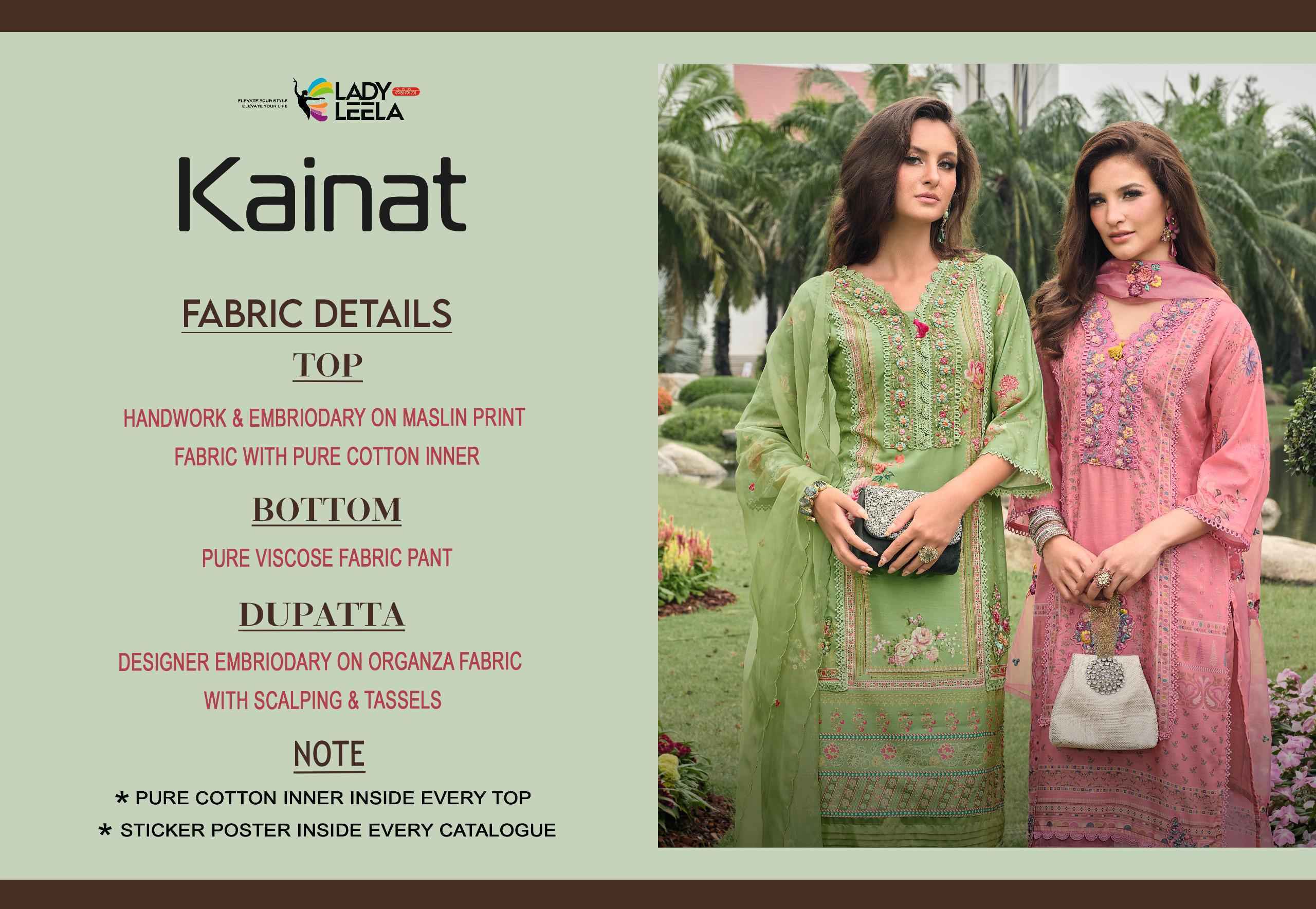 Lady Leela Kainat Musline Readymade Suit (6 pcs Catalogue)