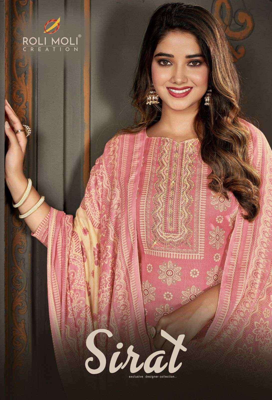 Roli Moli Sirat Vol-11 Cotton Dress Material (8 pcs Catalogue)