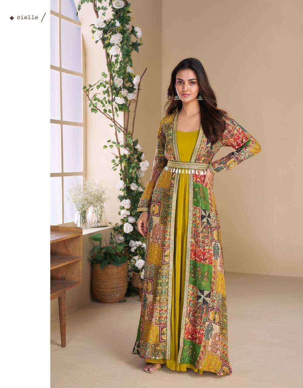 Sayuri Designer Janvi Georgette Gown (4 pcs Catalogue)