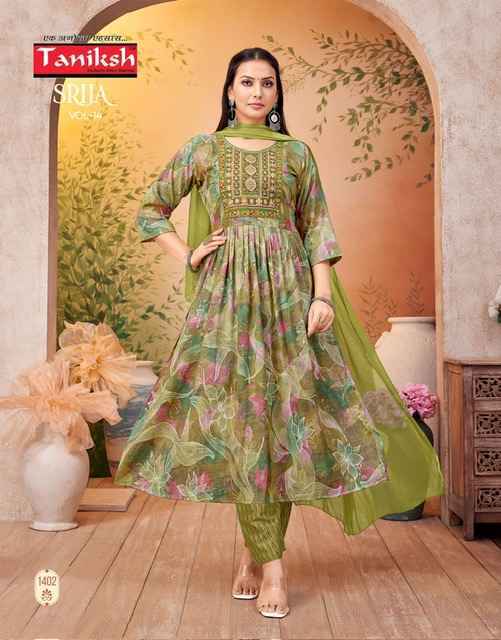 Taniksh Srija Vol-14 Rayon Readymade Suit (8 pcs Catalogue)