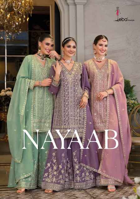 Eba Lifestyle Nayaab Readymade Simar Dress (3 pcs Catalogue)