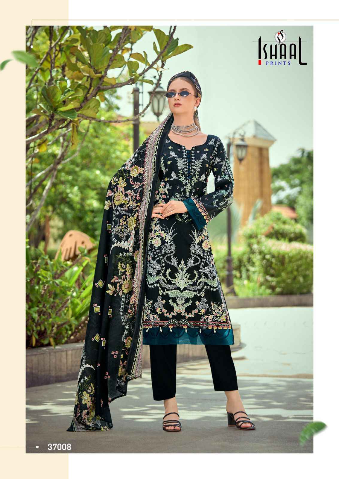 Ishaal Prints Gulmohar Vol-37 Lawn Dress Material (10 Pc Catalouge)
