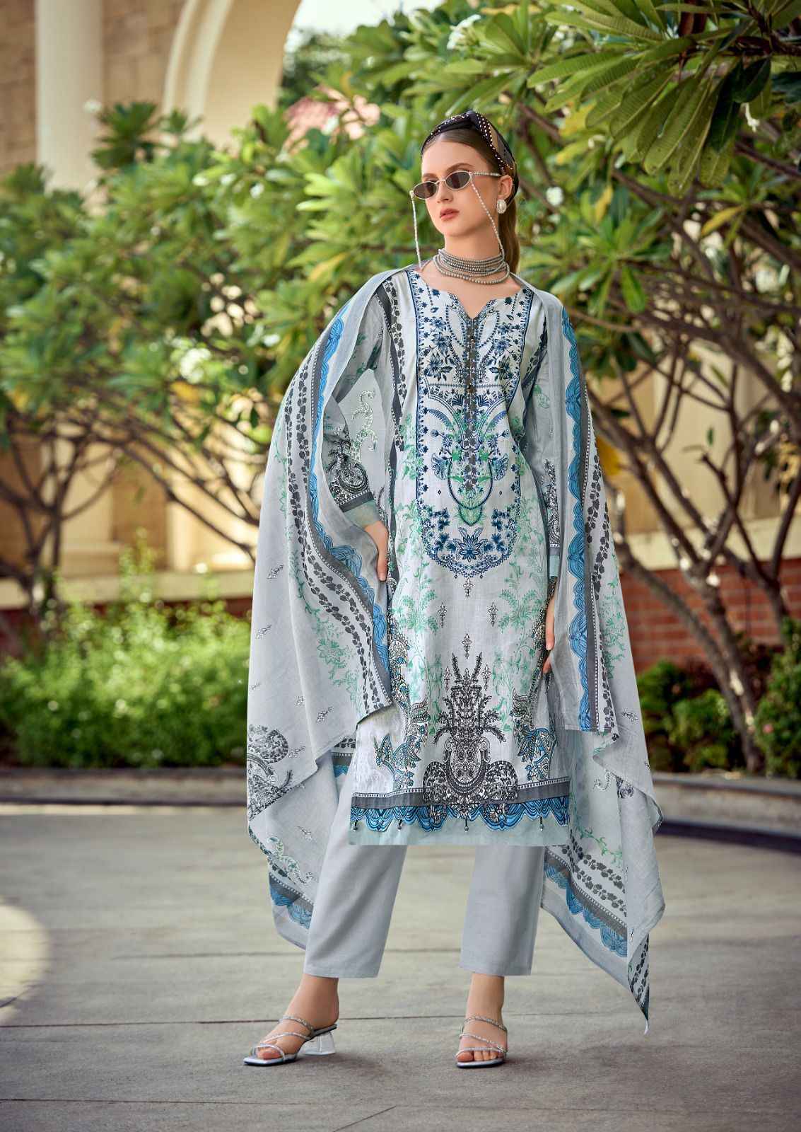 Ishaal Prints Gulmohar Vol-37 Lawn Dress Material (10 Pc Catalouge)