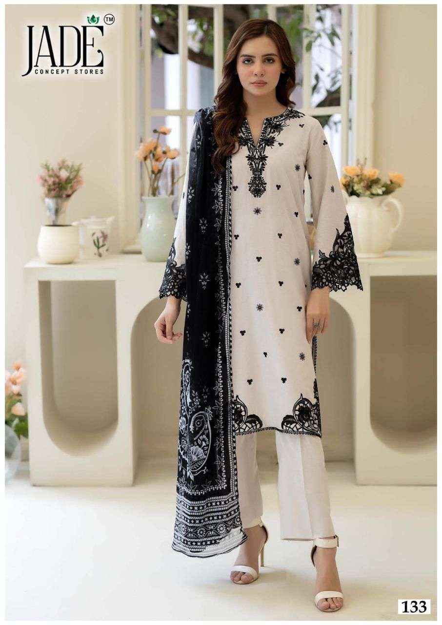 Jade Chevron Vol-14 Cotton Dress Material (6 Pc Catalog)