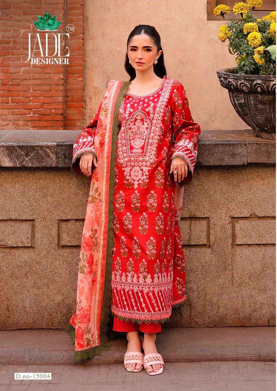 Jade Crimsons Vol-15 Readymade Cotton Dress (6 pc Cataloge)