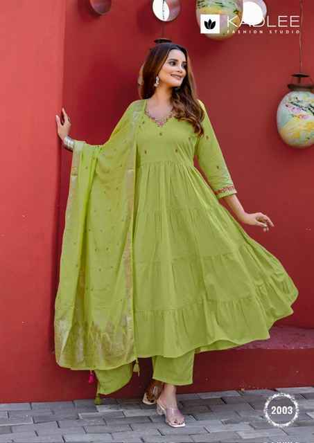 Kadlee Taneja Cotton Readymade Suit (4 pcs Catalogue)