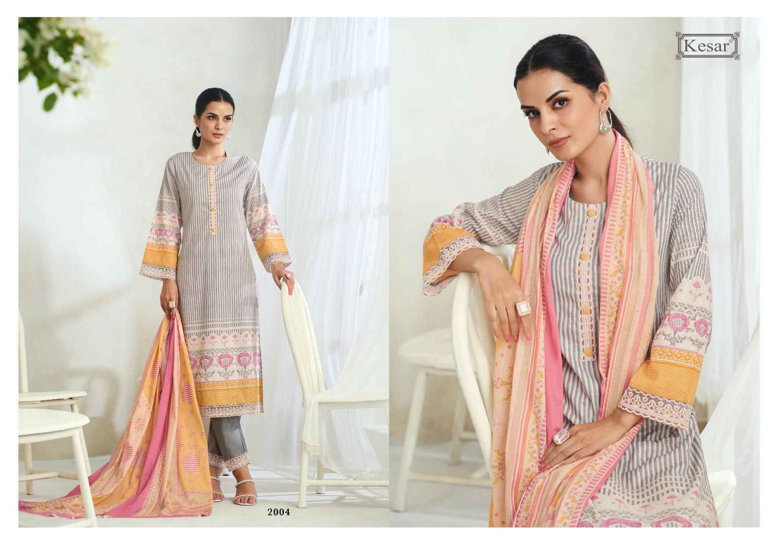Kesar Ibaadat Vol-3 Cotton Dress Material (6 pcs Catalogue)